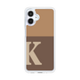 スリムプロテクションケース［ オリジナル - initial two tone - K brown ］