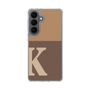 スリムプロテクションケース［ オリジナル - initial two tone - K brown ］
