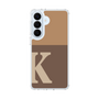 スリムプロテクションケース［ オリジナル - initial two tone - K brown ］