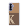 スリムプロテクションケース［ オリジナル - initial two tone - K brown ］