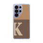 スリムプロテクションケース［ オリジナル - initial two tone - K brown ］