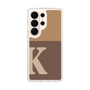 スリムプロテクションケース［ オリジナル - initial two tone - K brown ］