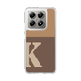 スリムプロテクションケース［ オリジナル - initial two tone - K brown ］