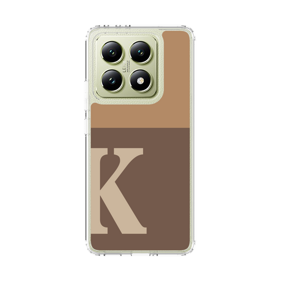スリムプロテクションケース［ オリジナル - initial two tone - K brown ］