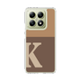 スリムプロテクションケース［ オリジナル - initial two tone - K brown ］