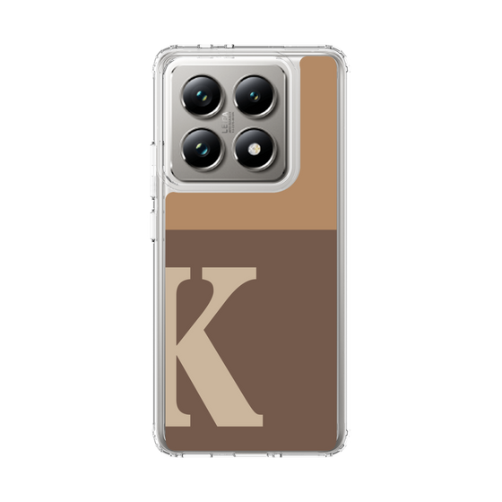 スリムプロテクションケース［ オリジナル - initial two tone - K brown ］
