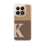 スリムプロテクションケース［ オリジナル - initial two tone - K brown ］