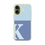 スリムプロテクションケース［ オリジナル - initial two tone - K blue ］