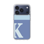スリムプロテクションケース［ オリジナル - initial two tone - K blue ］