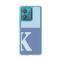 スリムプロテクションケース［ オリジナル - initial two tone - K blue ］