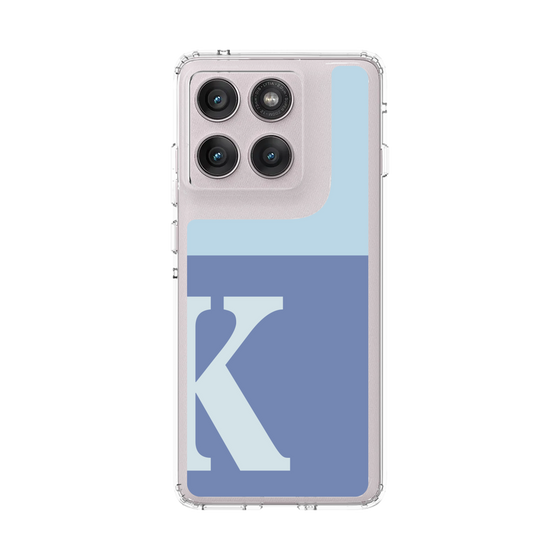 スリムプロテクションケース［ オリジナル - initial two tone - K blue ］