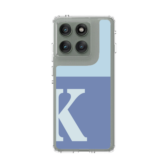 スリムプロテクションケース［ オリジナル - initial two tone - K blue ］