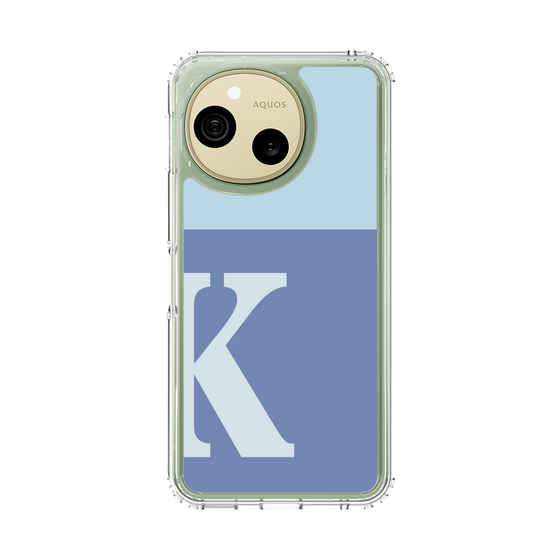 スリムプロテクションケース［ オリジナル - initial two tone - K blue ］