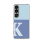 スリムプロテクションケース［ オリジナル - initial two tone - K blue ］