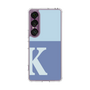 スリムプロテクションケース［ オリジナル - initial two tone - K blue ］