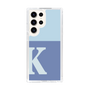 スリムプロテクションケース［ オリジナル - initial two tone - K blue ］