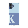 スリムプロテクションケース［ オリジナル - initial two tone - K blue ］