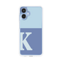 スリムプロテクションケース［ オリジナル - initial two tone - K blue ］