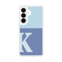 スリムプロテクションケース［ オリジナル - initial two tone - K blue ］
