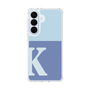 スリムプロテクションケース［ オリジナル - initial two tone - K blue ］