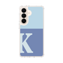 スリムプロテクションケース［ オリジナル - initial two tone - K blue ］