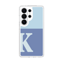 スリムプロテクションケース［ オリジナル - initial two tone - K blue ］