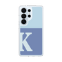 スリムプロテクションケース［ オリジナル - initial two tone - K blue ］