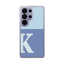 スリムプロテクションケース［ オリジナル - initial two tone - K blue ］
