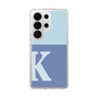 スリムプロテクションケース［ オリジナル - initial two tone - K blue ］