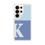 スリムプロテクションケース［ オリジナル - initial two tone - K blue ］