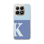 スリムプロテクションケース［ オリジナル - initial two tone - K blue ］