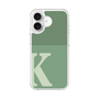 スリムプロテクションケース［ オリジナル - initial two tone - K green ］