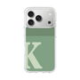 スリムプロテクションケース［ オリジナル - initial two tone - K green ］