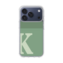 スリムプロテクションケース［ オリジナル - initial two tone - K green ］