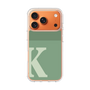 スリムプロテクションケース［ オリジナル - initial two tone - K green ］