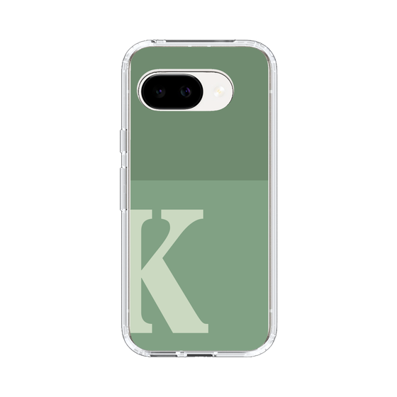 スリムプロテクションケース［ オリジナル - initial two tone - K green ］