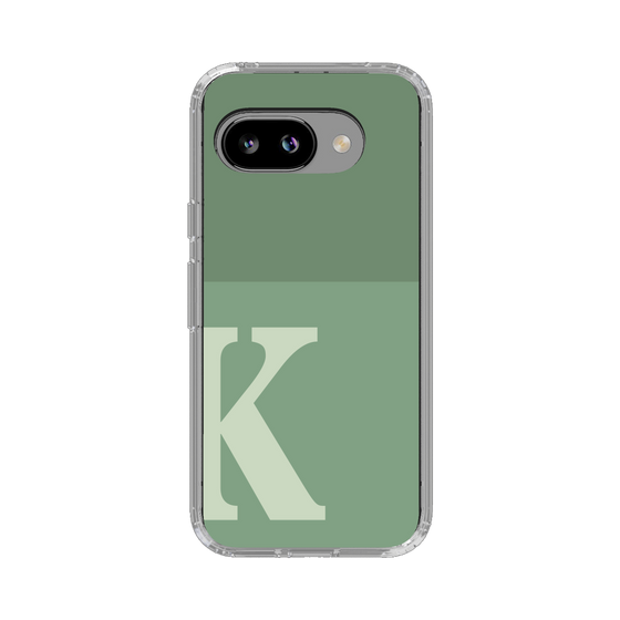 スリムプロテクションケース［ オリジナル - initial two tone - K green ］