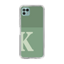 スリムプロテクションケース［ オリジナル - initial two tone - K green ］