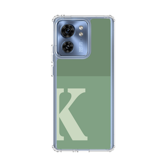 スリムプロテクションケース［ オリジナル - initial two tone - K green ］