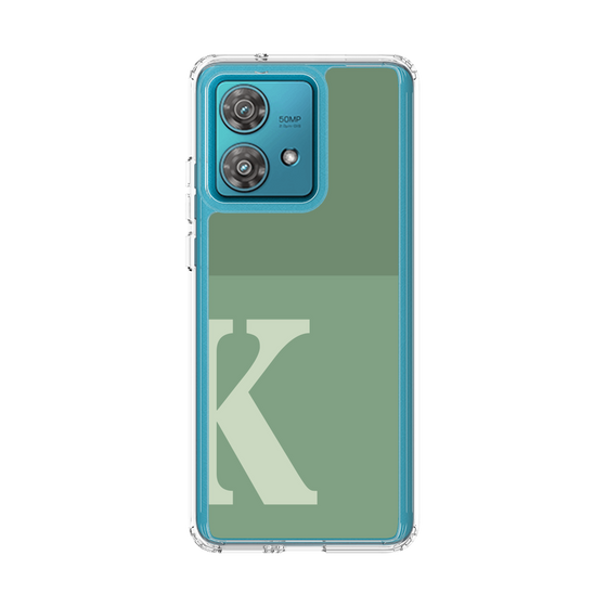 スリムプロテクションケース［ オリジナル - initial two tone - K green ］