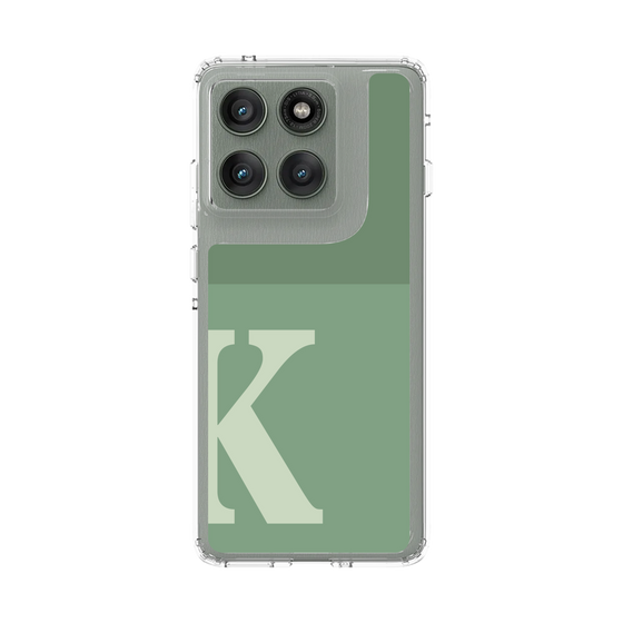 スリムプロテクションケース［ オリジナル - initial two tone - K green ］