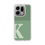 スリムプロテクションケース［ オリジナル - initial two tone - K green ］
