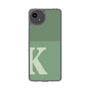 スリムプロテクションケース［ オリジナル - initial two tone - K green ］