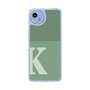 スリムプロテクションケース［ オリジナル - initial two tone - K green ］