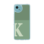 スリムプロテクションケース［ オリジナル - initial two tone - K green ］