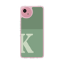 スリムプロテクションケース［ オリジナル - initial two tone - K green ］