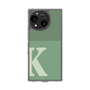 スリムプロテクションケース［ オリジナル - initial two tone - K green ］