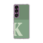 スリムプロテクションケース［ オリジナル - initial two tone - K green ］