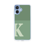 スリムプロテクションケース［ オリジナル - initial two tone - K green ］
