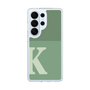 スリムプロテクションケース［ オリジナル - initial two tone - K green ］